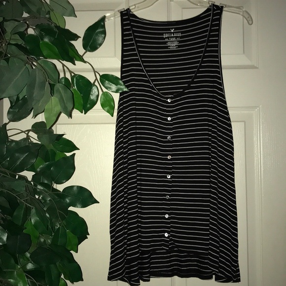 American Eagle Outfitters Tops - American Eagle Soft & Sexy Striped Tank Top